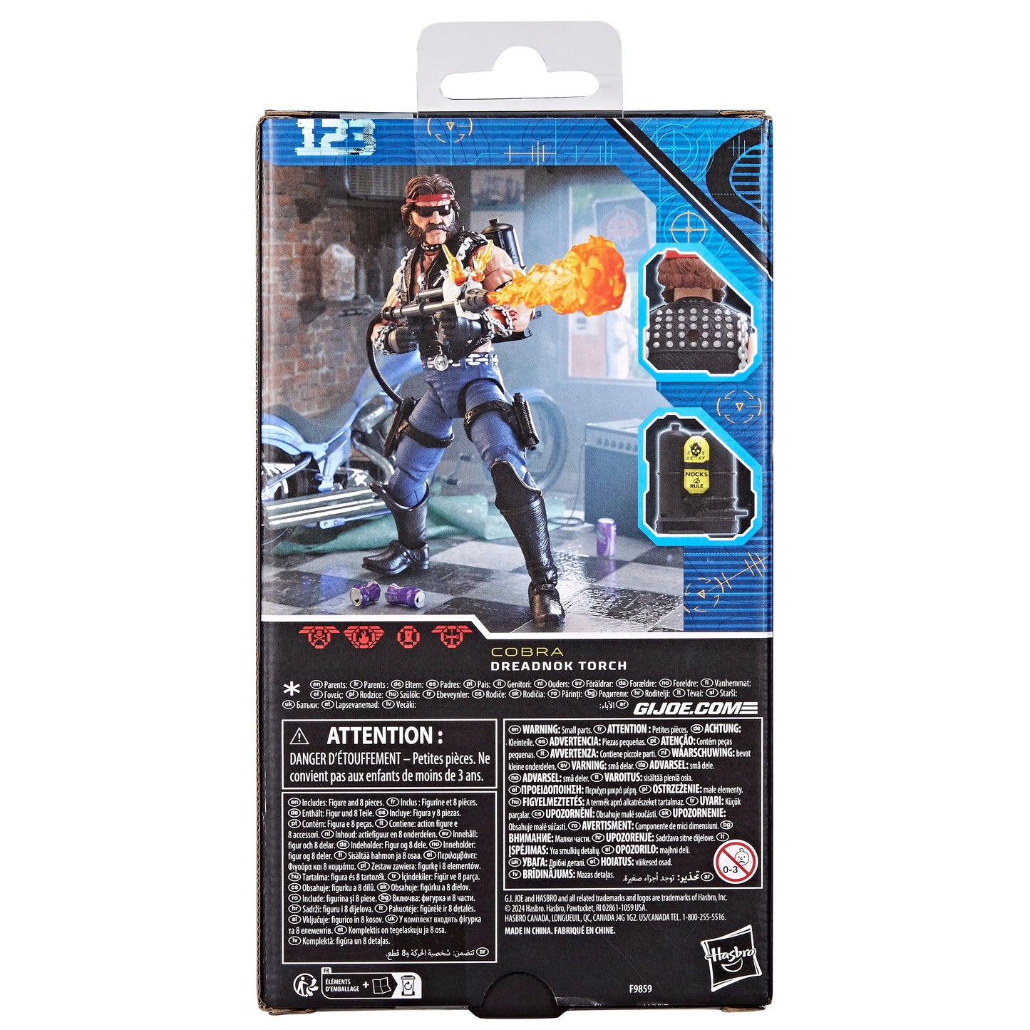 G.I. Joe Classified Series #123, Dreadnok Torch