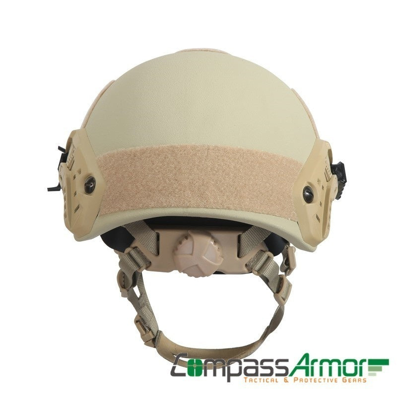 FAST Ballistic High Cut Helmet Anti-bullet Helmet NIJ IIIA Kevlar Core Desert Sand