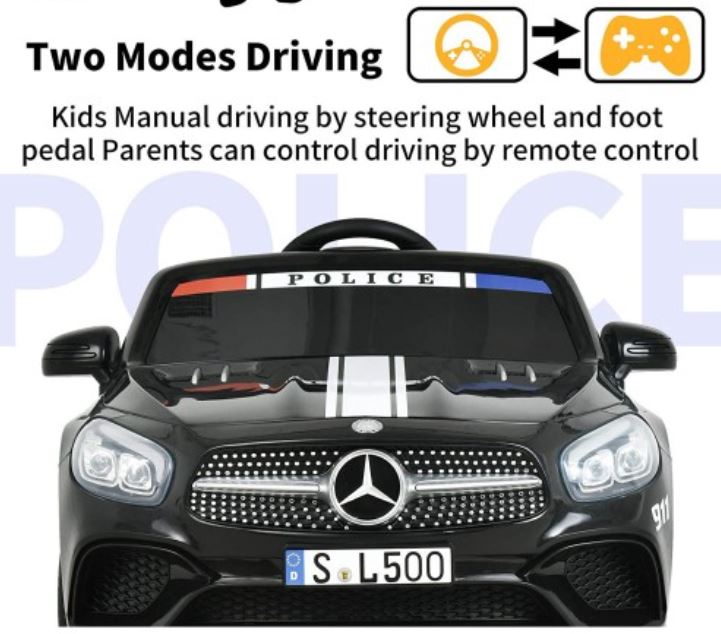 2026 Mercedes Benz 12V SL500 Kids Ride On Car with Remote Control