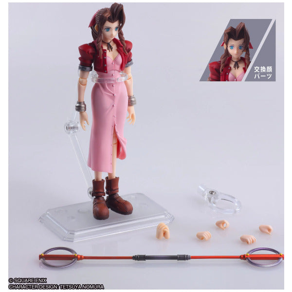 Final Fantasy VII Aerith Gainsborough Mithril Rod Ver. Bring Arts Figure