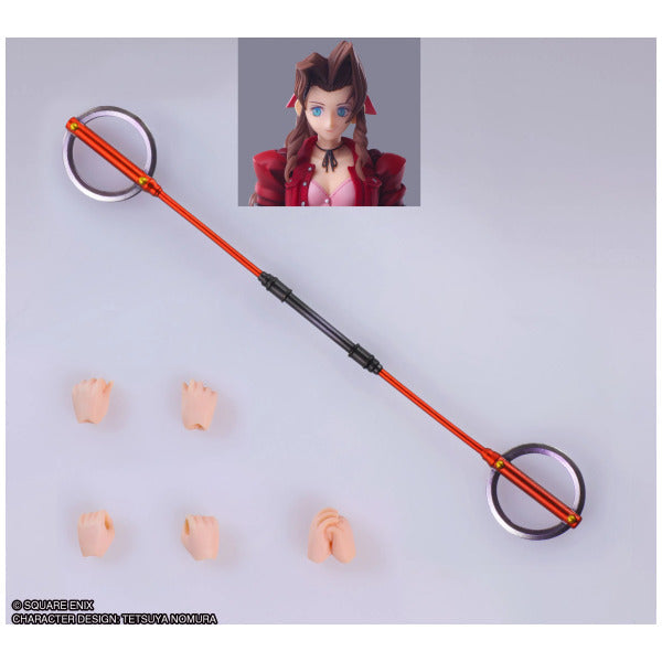 Final Fantasy VII Aerith Gainsborough Mithril Rod Ver. Bring Arts Figure