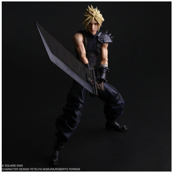 Final Fantasy VII Rebirth Play Arts Shin Cloud Strife Action Figure