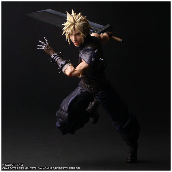 Final Fantasy VII Rebirth Play Arts Shin Cloud Strife Action Figure