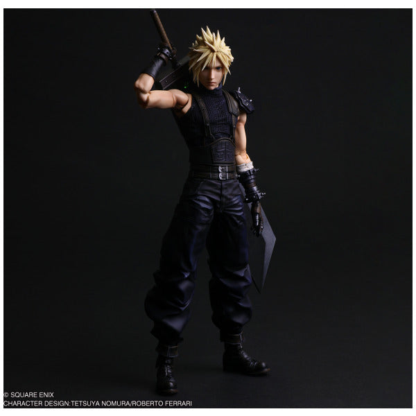 Final Fantasy VII Rebirth Play Arts Shin Cloud Strife Action Figure