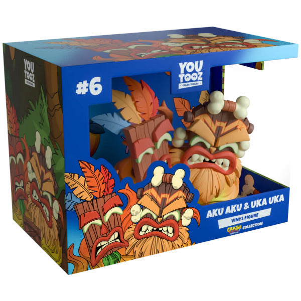 Crash Bandicoot – Aku Aku & Uka Uka #6 Youtooz Figure