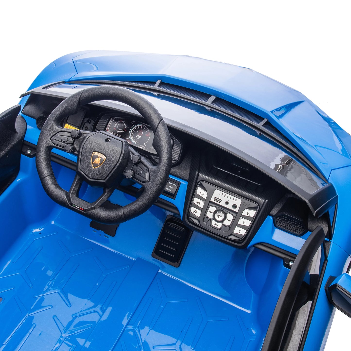 24V Lamborghini Revuelto 4x4 2 Seater Kids Ride On Car with Remote Control