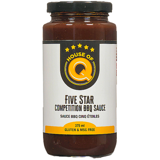 House Of Q Five Star Competition BBQ Sauce - 375 ml