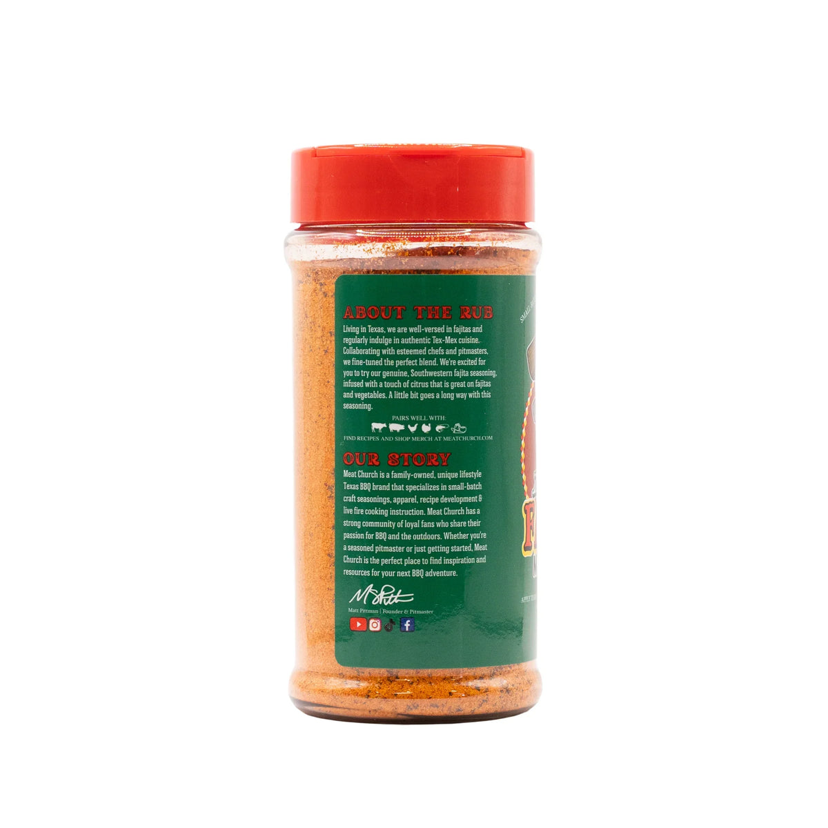 Meat Church Fajita Seasoning – 13 oz