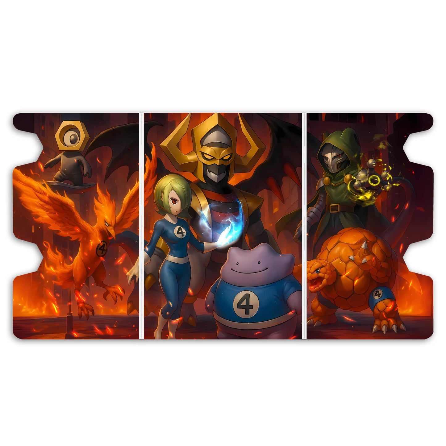 Fantastic 4 x Pokemon - Mach 3 Deck Box
