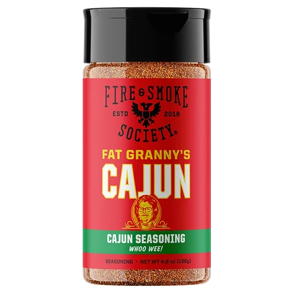 Fire & Smoke Society Fat Granny's Cajun Steak Seasoning – 4.8 oz