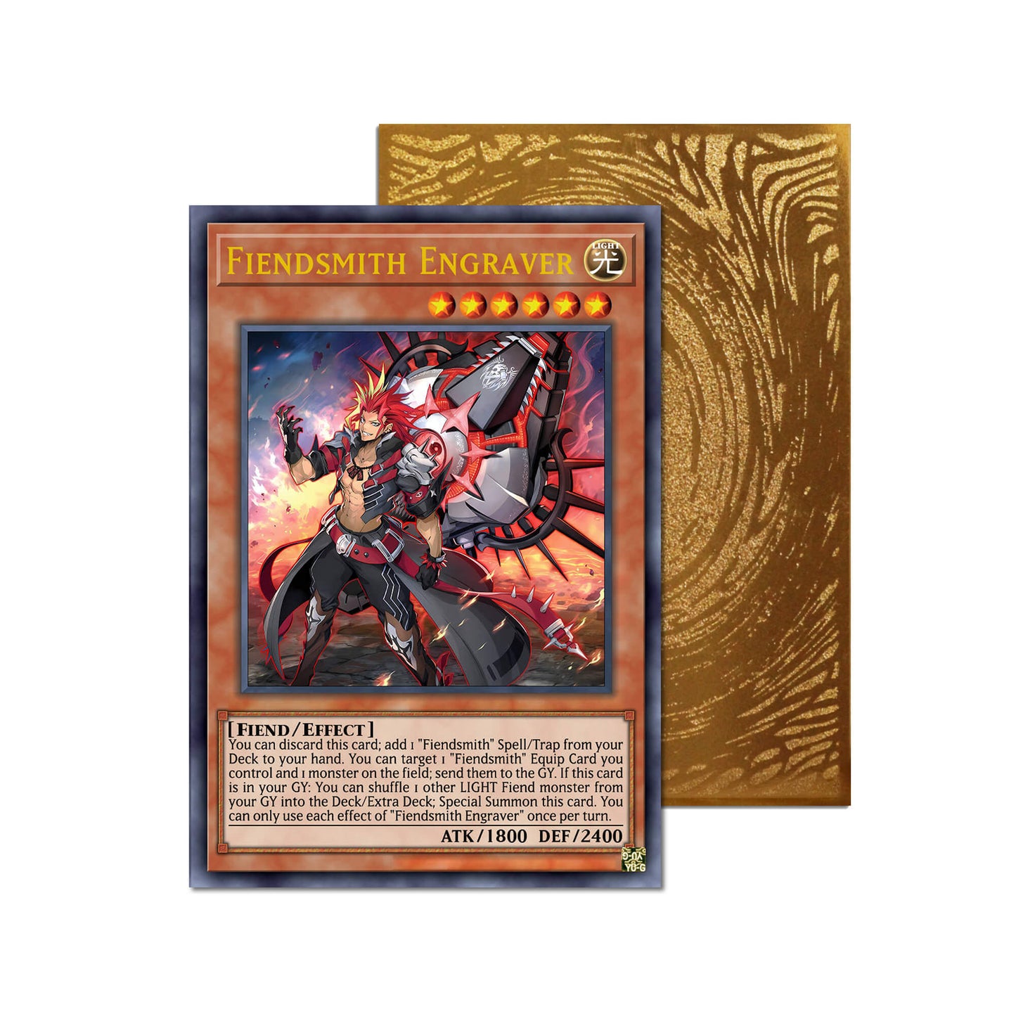 Fiendsmith Engraver Metal Orica Card