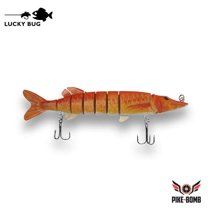 🍁Lucky Bug 5" Pike Bomb Lures