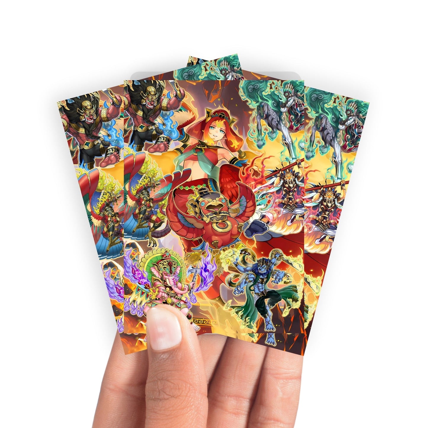 Fire King Archetype Card Sleeves