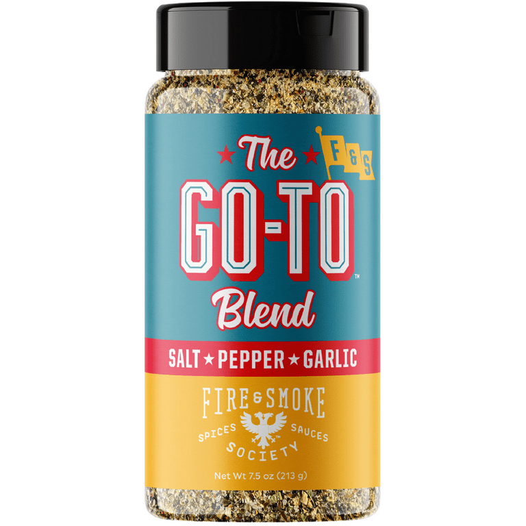 Fire & Smoke Society The Go-To All Purpose Seasoning, 7.5 oz