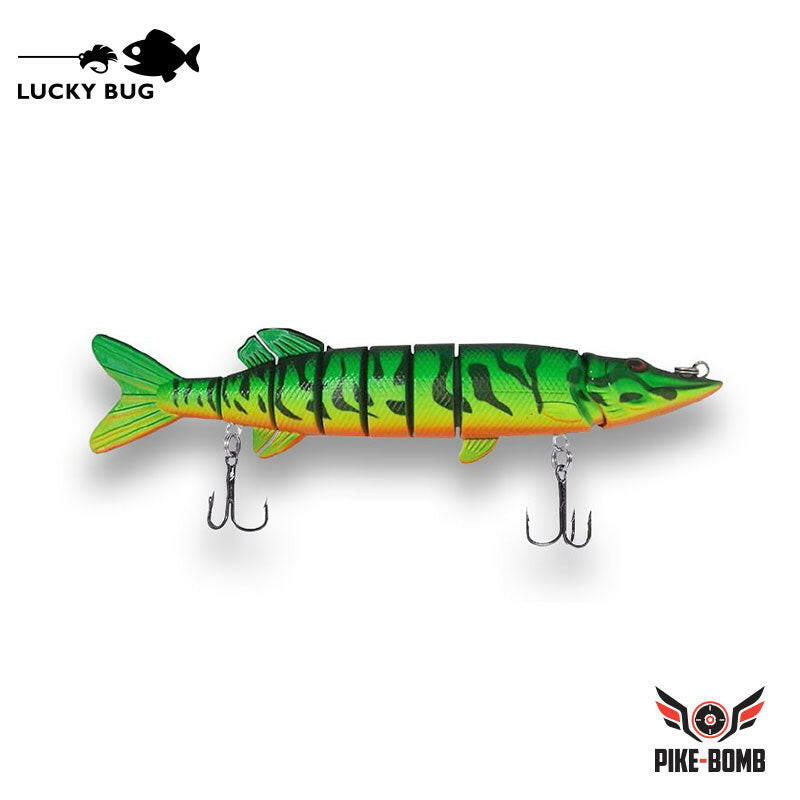 🍁Lucky Bug 5" Pike Bomb Lures
