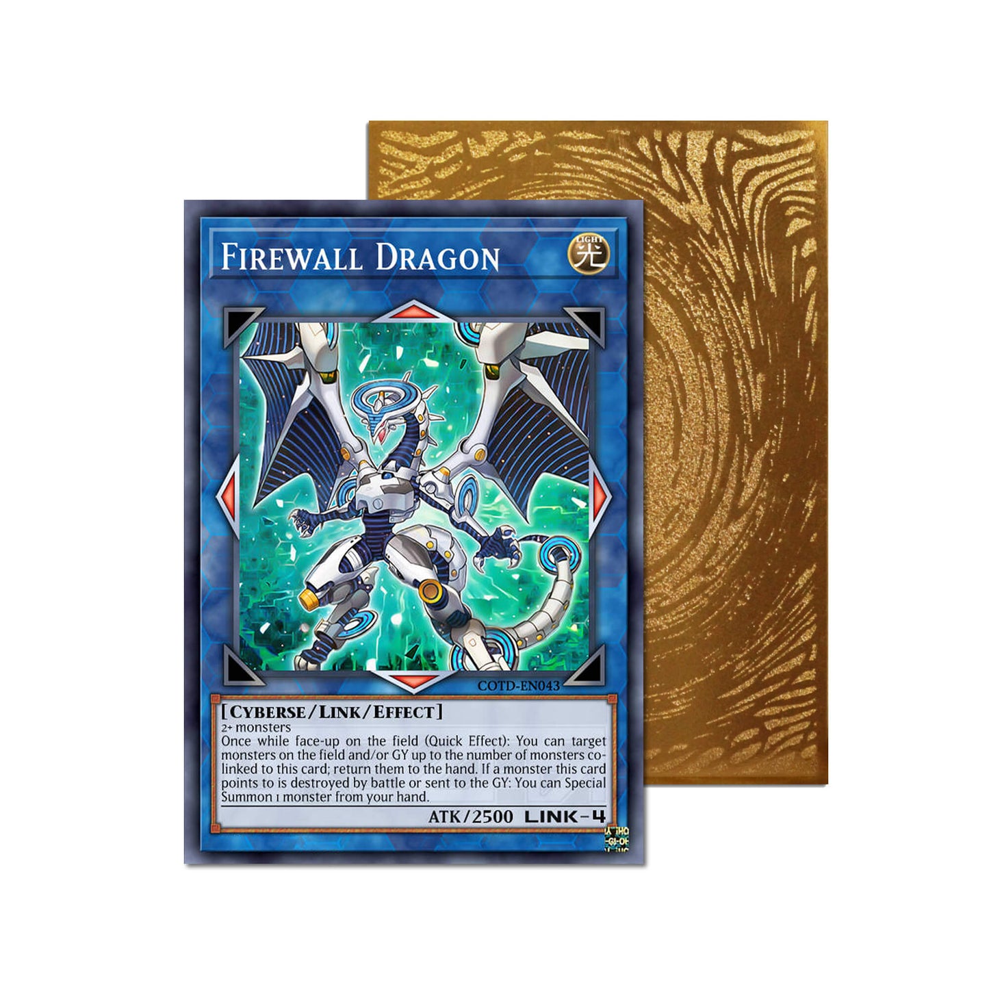 Firewall Dragon Metal Orica Card