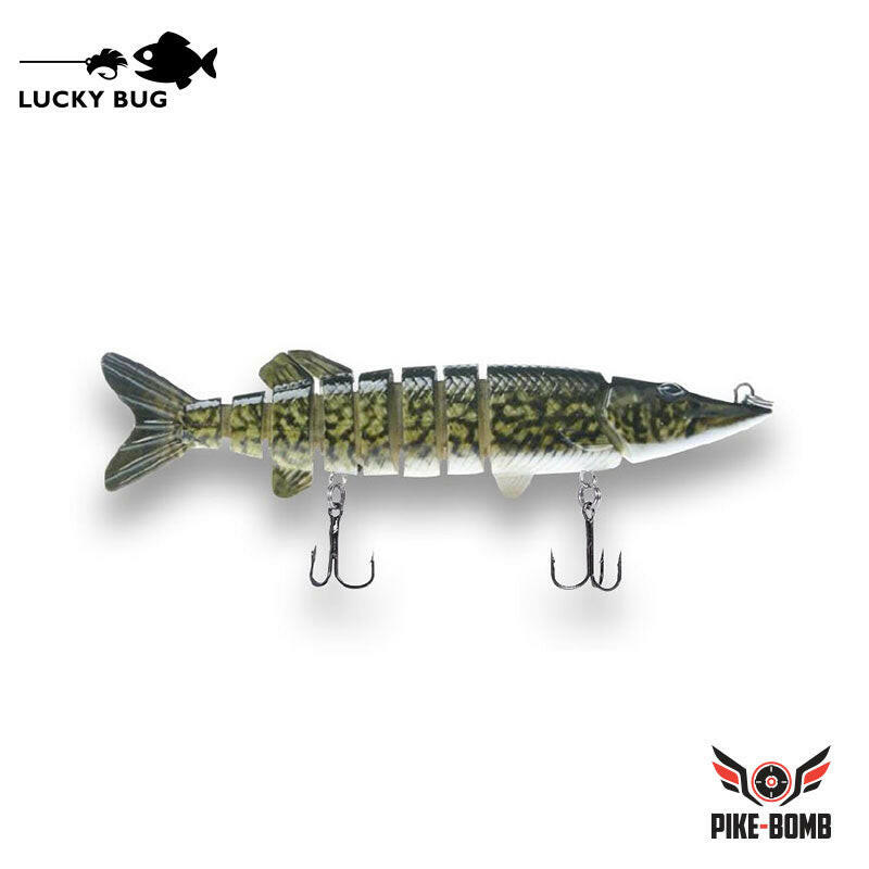 🍁Lucky Bug 5" Pike Bomb Lures