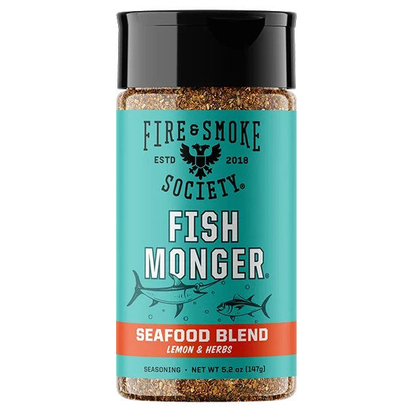 Fire & Smoke Society Fish Monger Seafood Seasoning – 5.2 oz