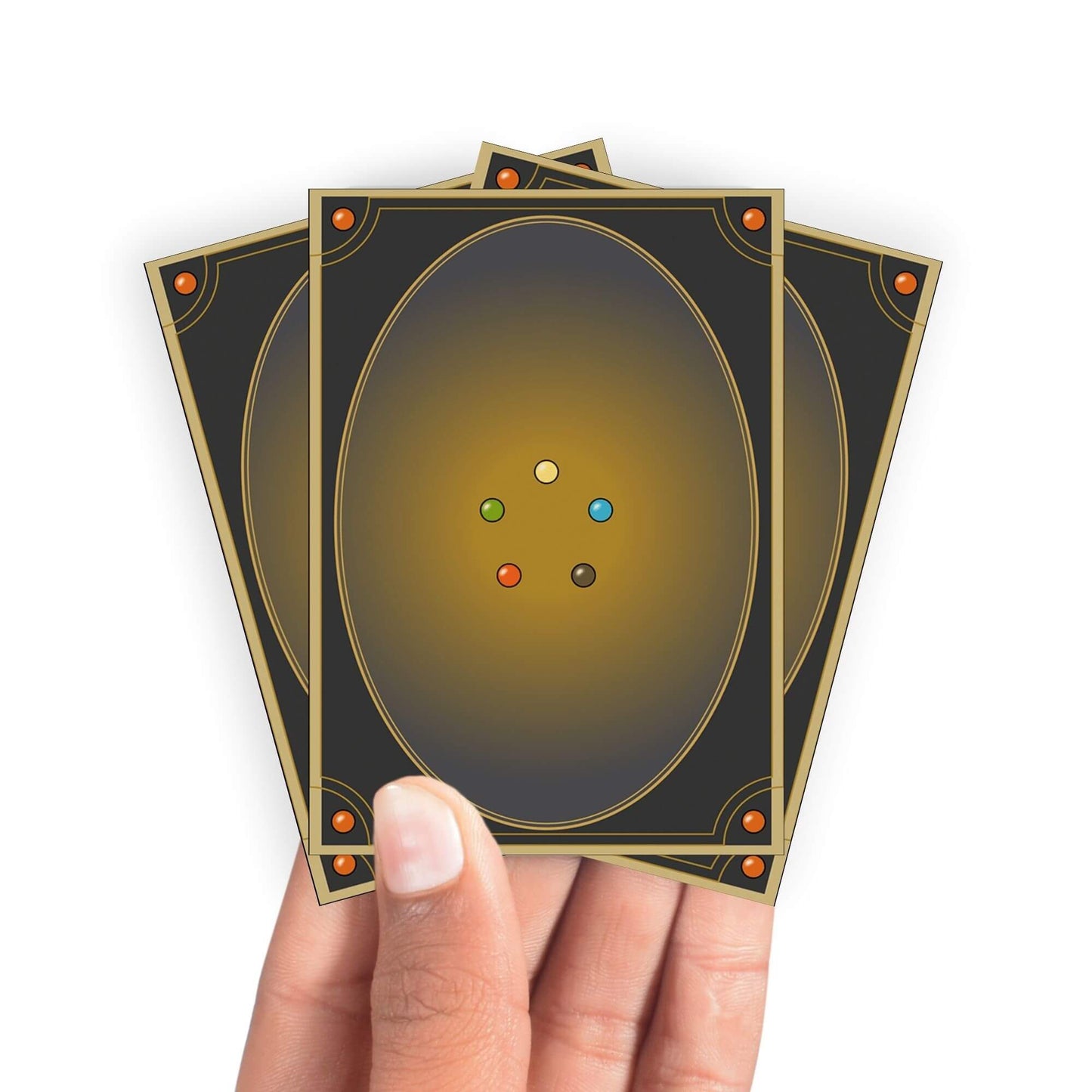 Five Mana Orbs Card Sleeves