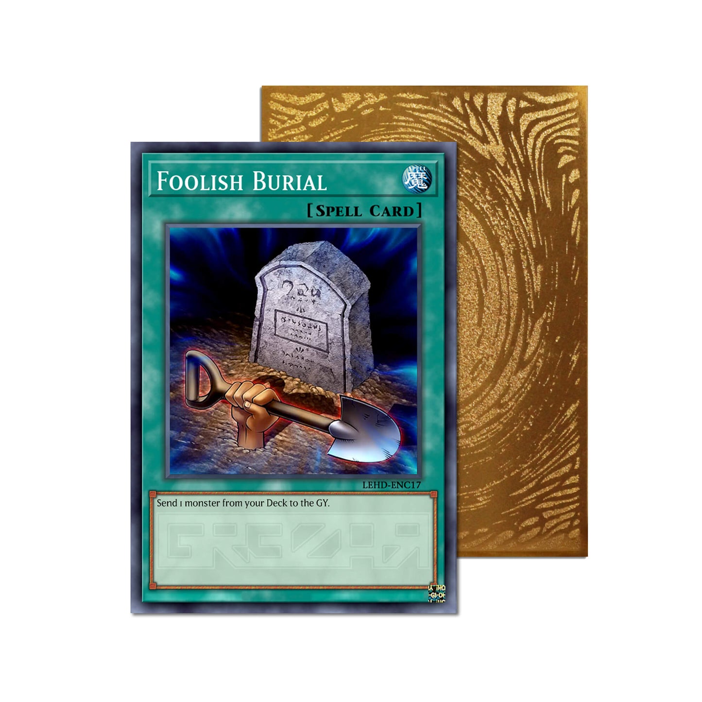 Foolish Burial Metal Orica Card