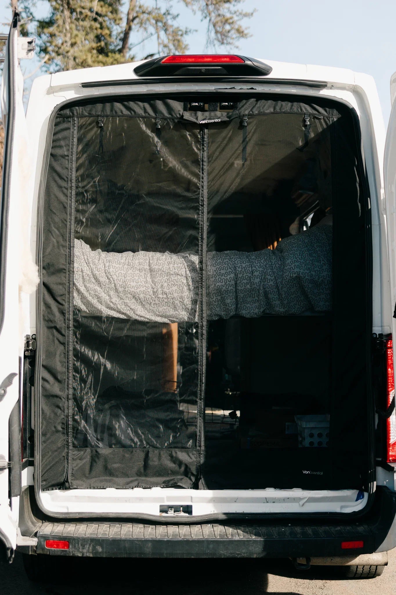 Ford Transit Rear Door Bug Screen | VanEssential