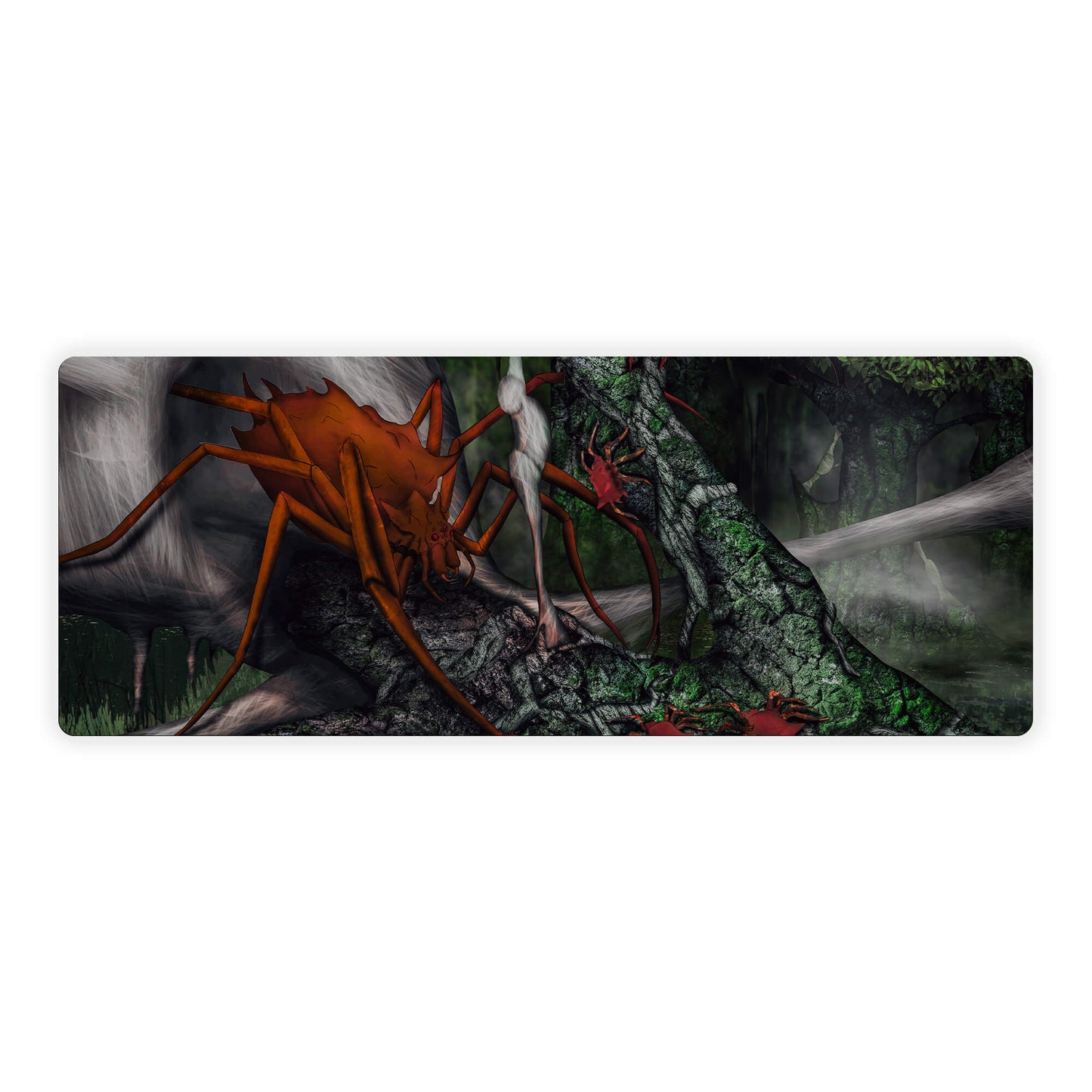 Forest Spider Creature Mouse Pad