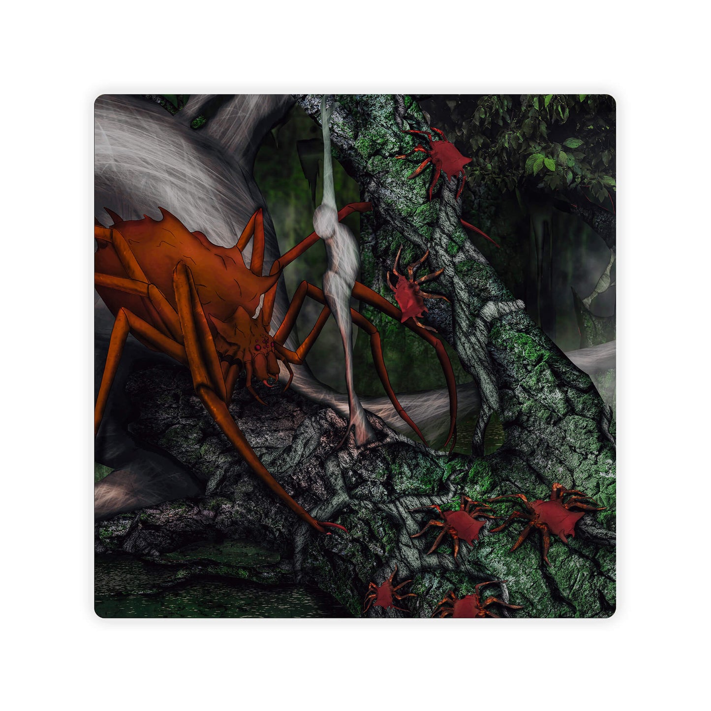 Forest Spider Creature - Double Mat