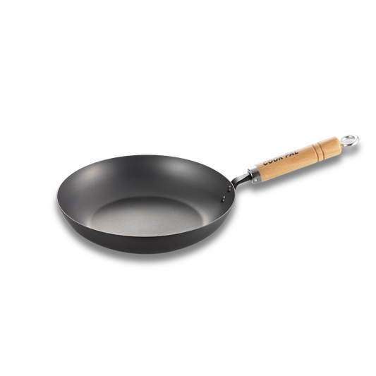 Yoshikawa Cook-Pal REN 24cm Nitrided Carbon Steel Frying Pan
