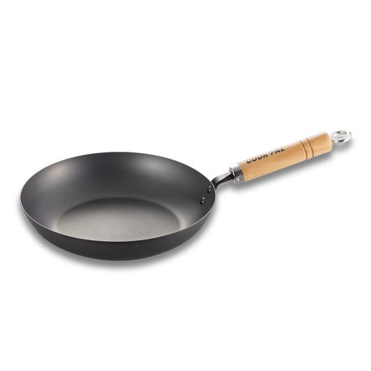 Yoshikawa Cook-Pal REN 28cm Nitrided Carbon Steel Frying Pan