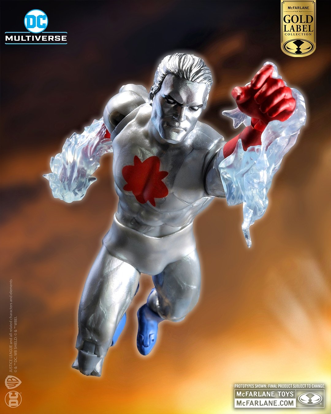 McFarlane Toys - DC Multiverse - New 52 Exclusive - Captain Atom - Gold Label