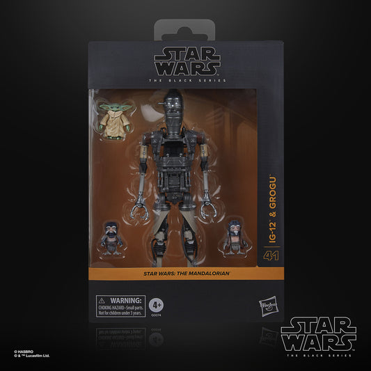 Star Wars The Black Series Deluxe IG-12 & Grogu
