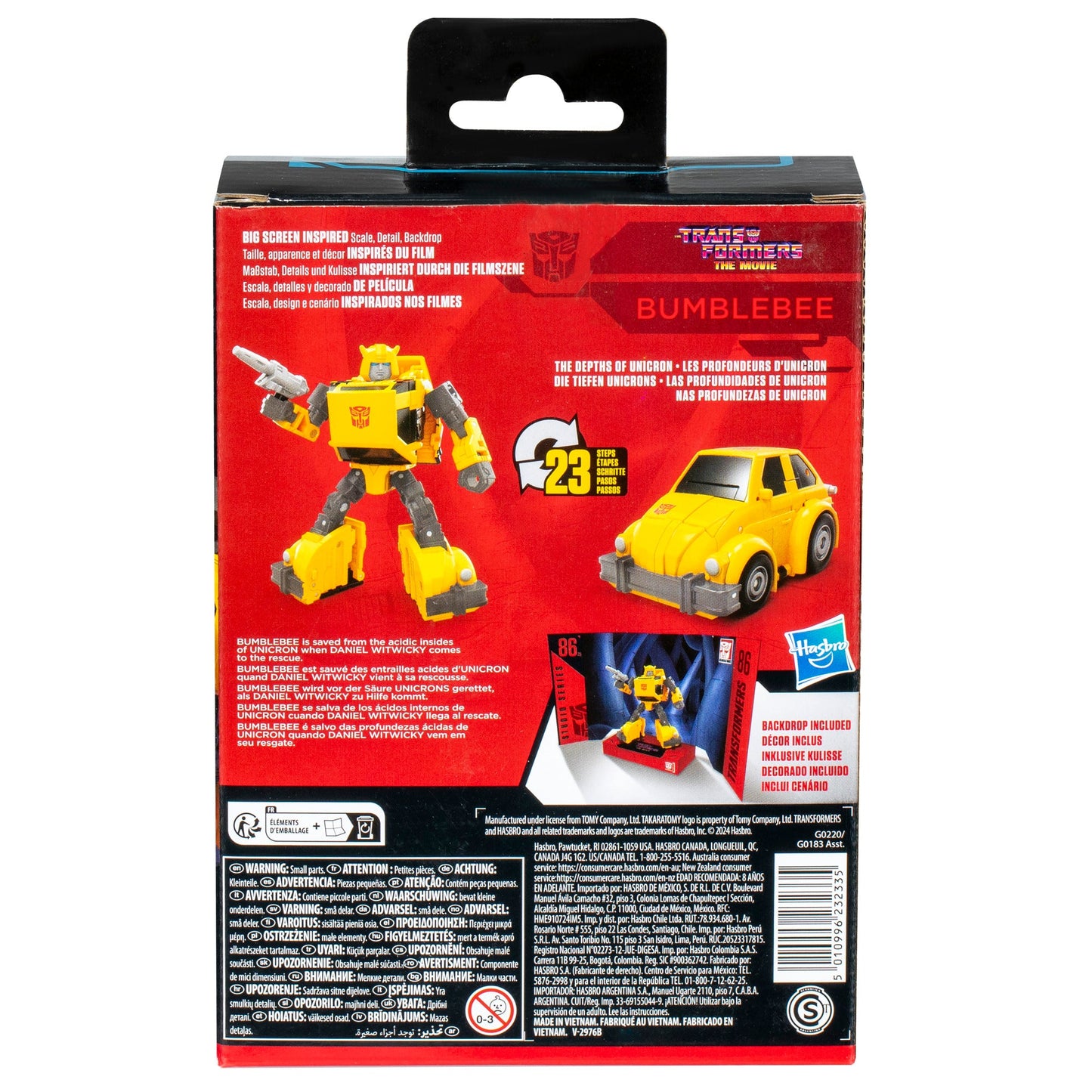 Transformers Studio Series Deluxe The Transformers: The Movie 86-29 Bumblebee