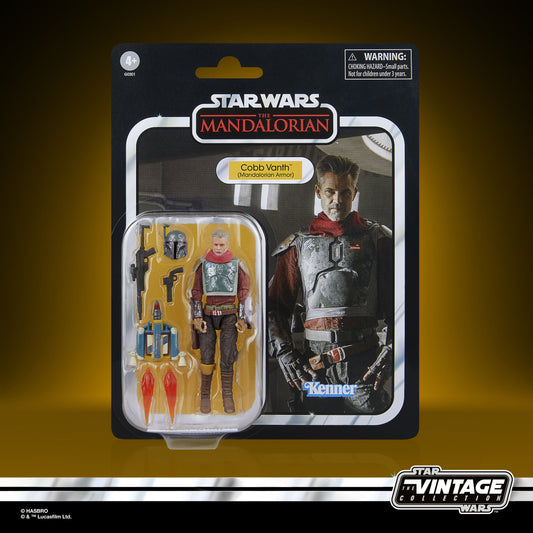 Star Wars The Vintage Collection Cobb Vanth (Mandalorian Armor) Deluxe Figure