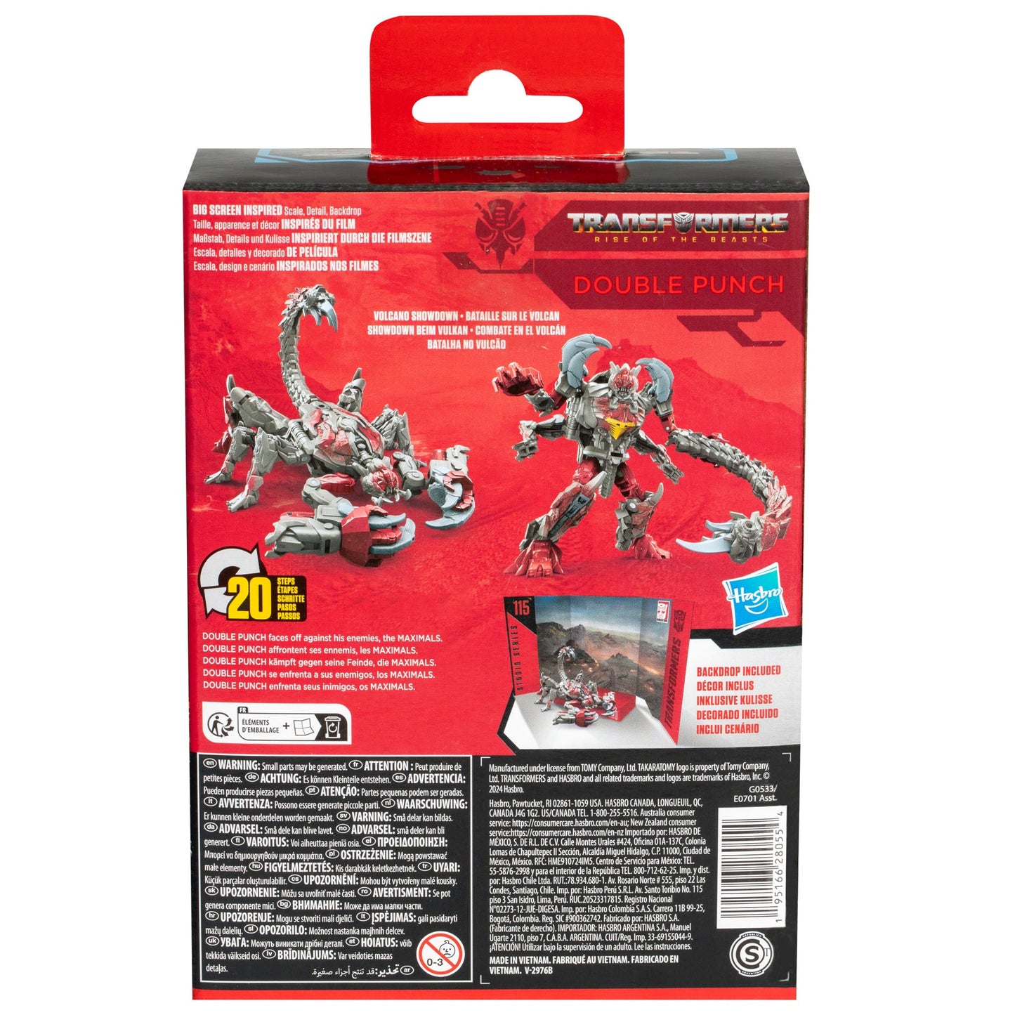 Transformers Studio Series Deluxe Class Transformers: Rise of the Beasts 115 Double Punch