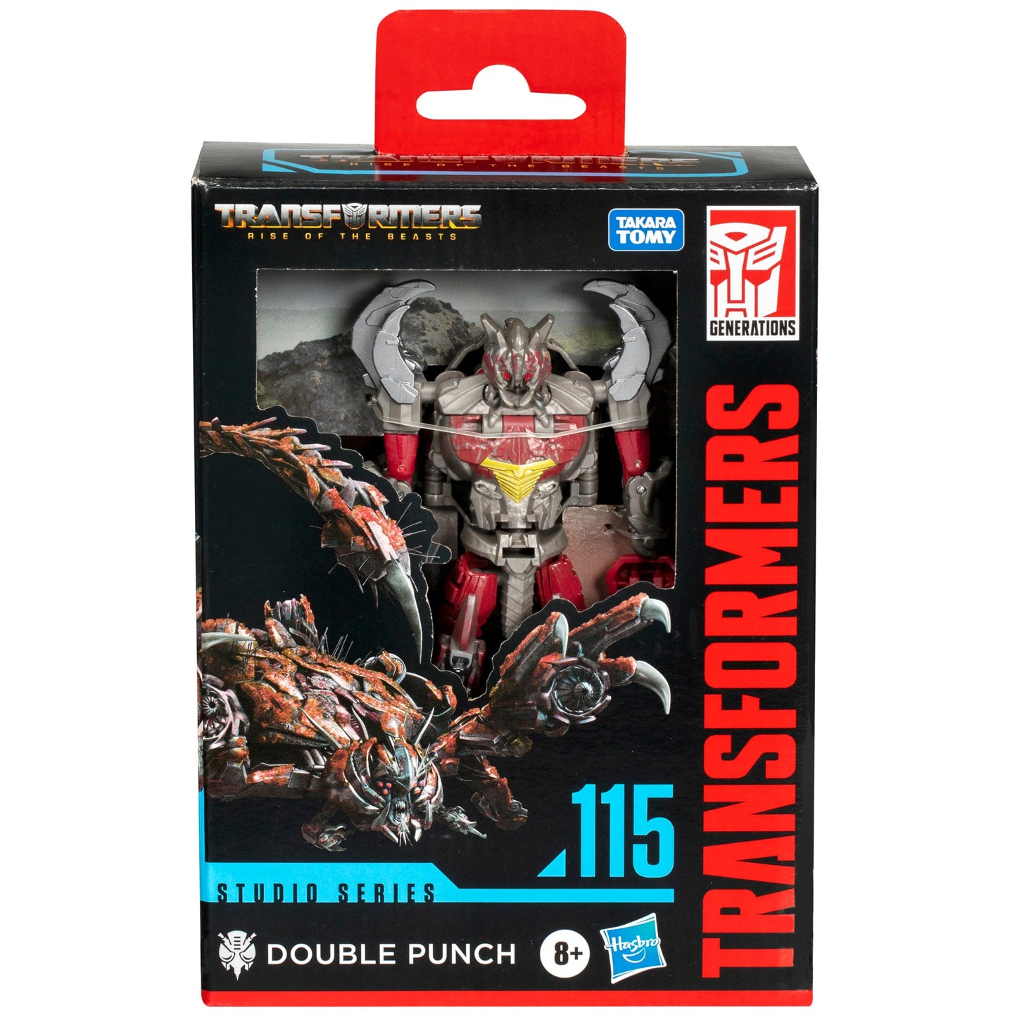 Transformers Studio Series Deluxe Class Transformers: Rise of the Beasts 115 Double Punch