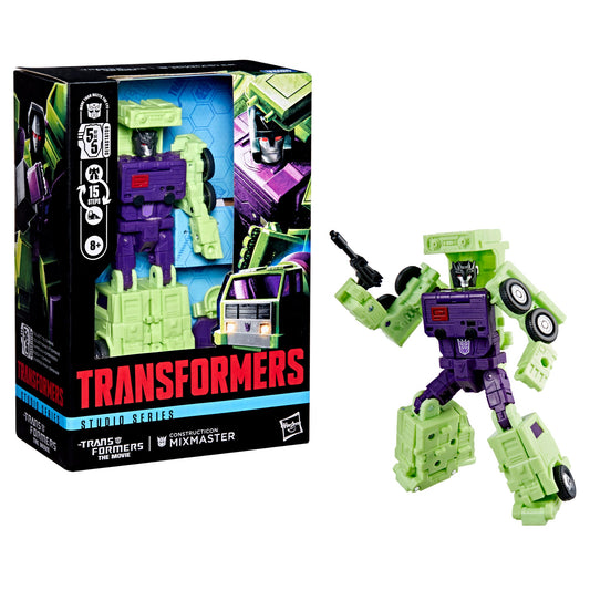 Transformers Studio Series Voyager Class The Transformers: The Movie Constructicon - Mixmaster