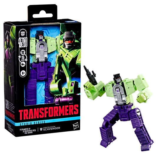 Transformers Studio Series Deluxe Class The Transformers: The Movie Constructicon - Scavenger