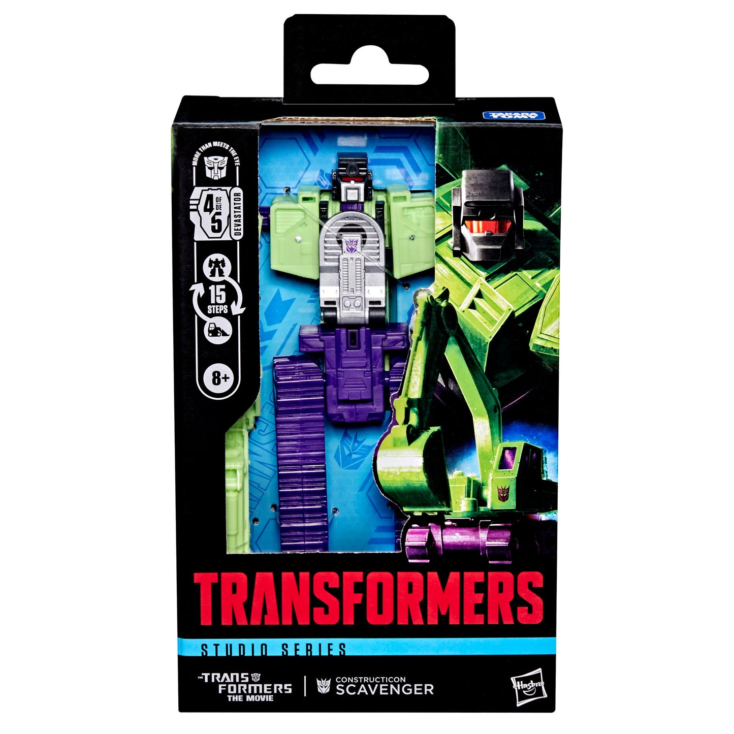 Transformers Studio Series Deluxe Class The Transformers: The Movie Constructicon - Scavenger