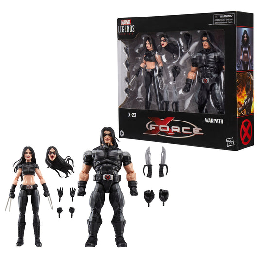 Marvel Legends Series X-Force X-23 & Warpath