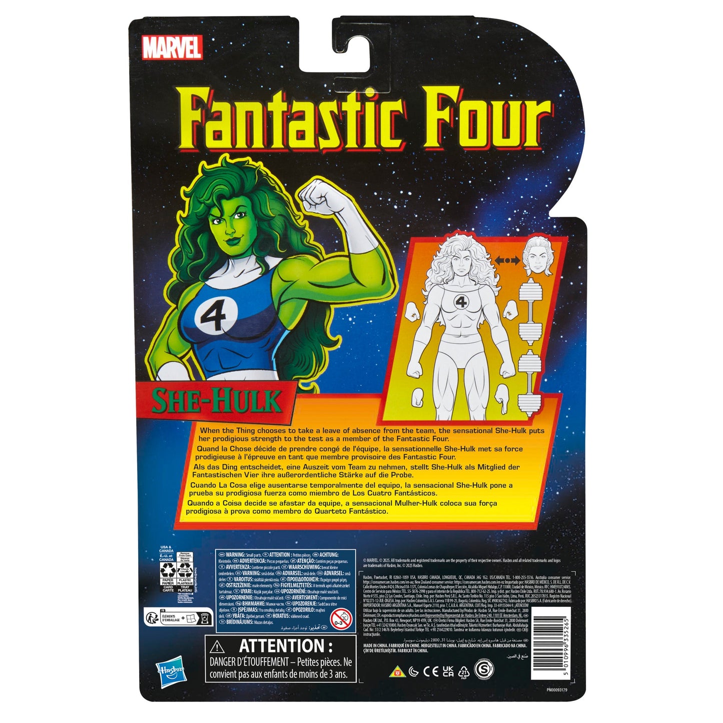 Marvel Legends Series She-Hulk - Fantastic Four