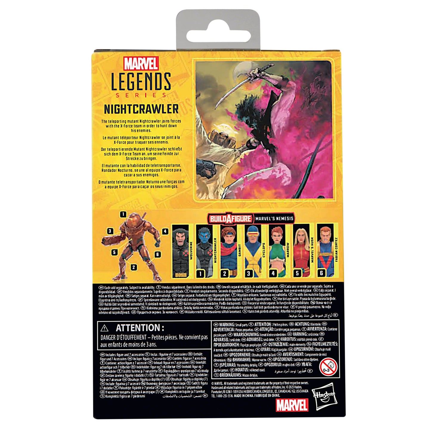 Marvel Legends Series Nightcrawler