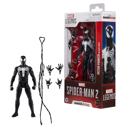 Marvel Legends Series Gamerverse Peter Parker Black Suit