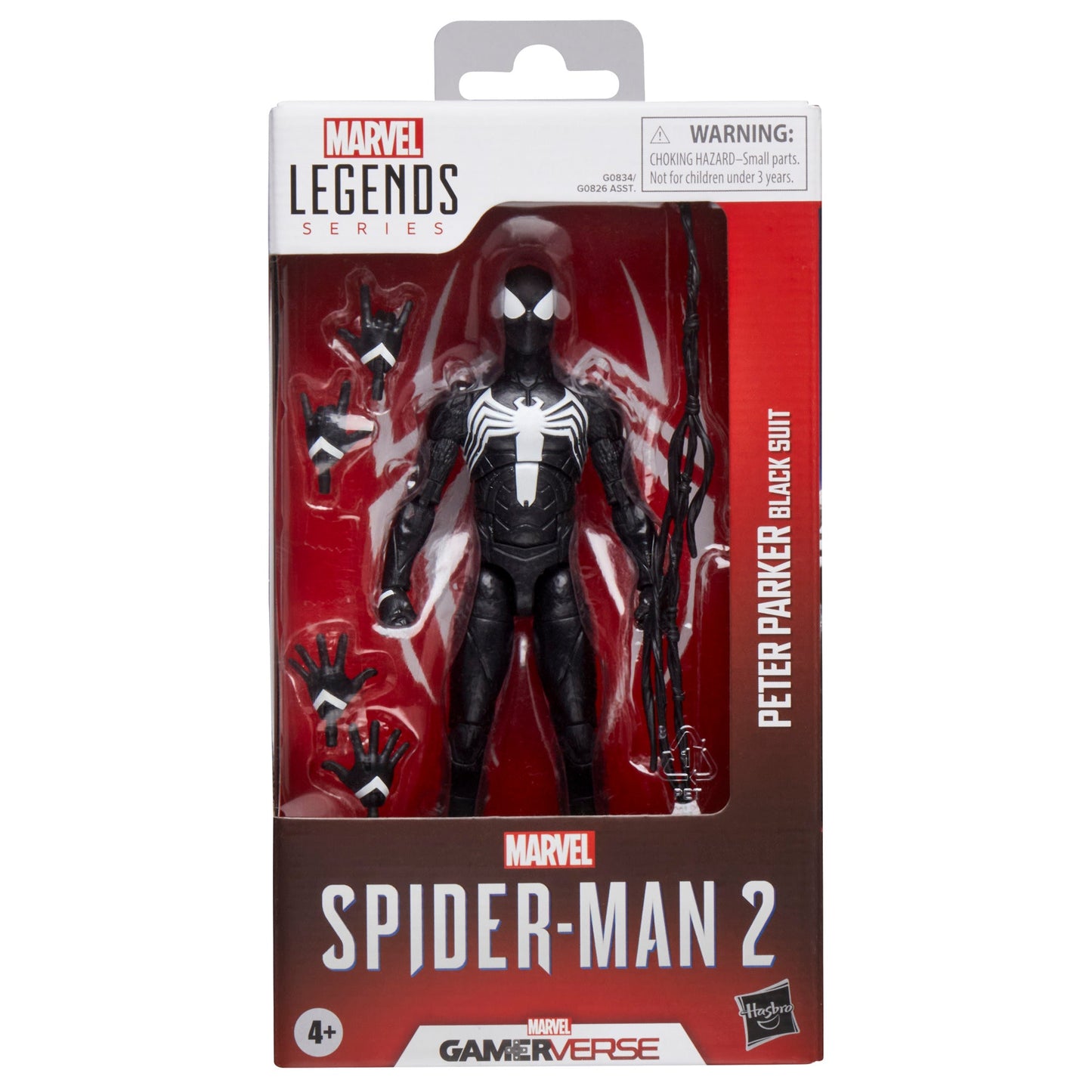 Marvel Legends Series Gamerverse Peter Parker Black Suit