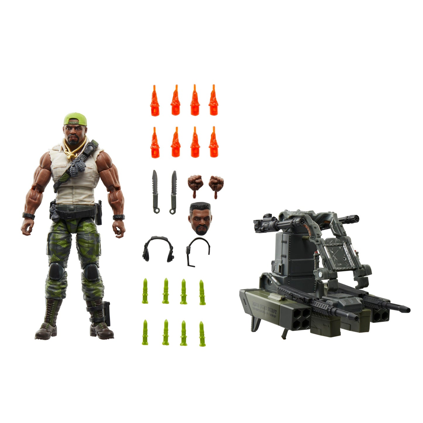 G.I. Joe Classified Series #150, Heavy Duty with Man-Portable Heavy Weapons System