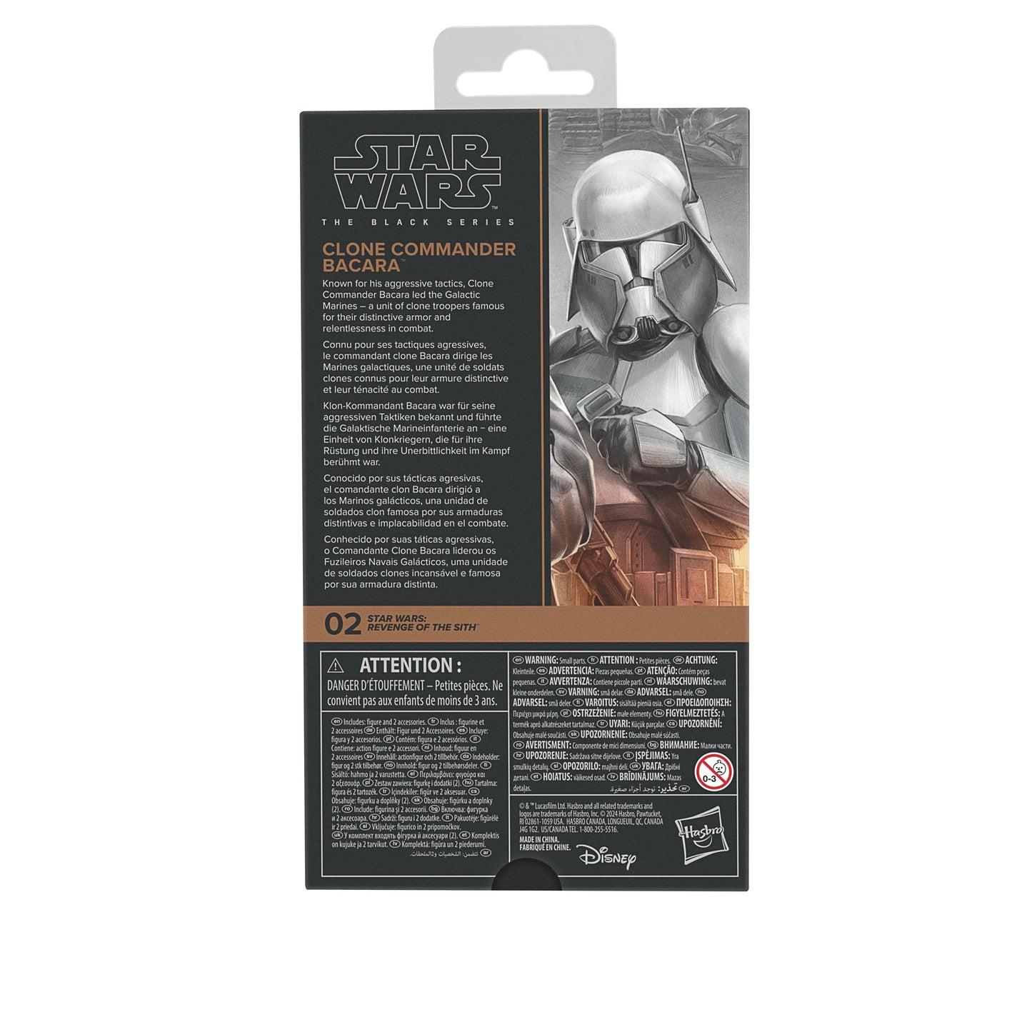 Star Wars The Black Series Clone Commander Bacara