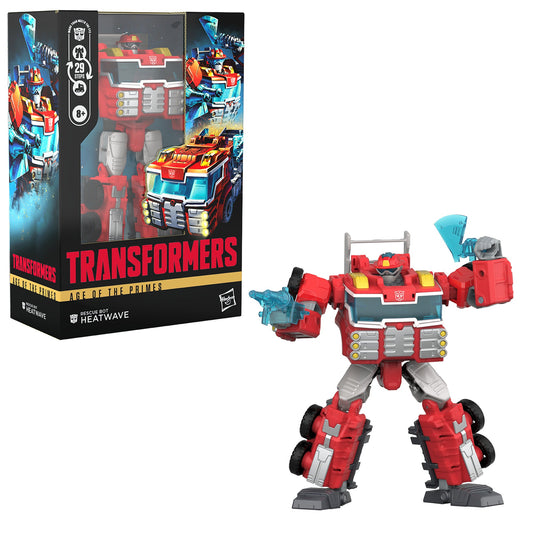 Transformers Age of the Primes Voyager Class Rescue Bot Heatwave
