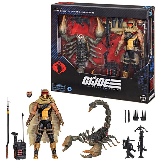 G.I. Joe Classified Series #180 Cobra Desert Scorpion & SKRP10N-25