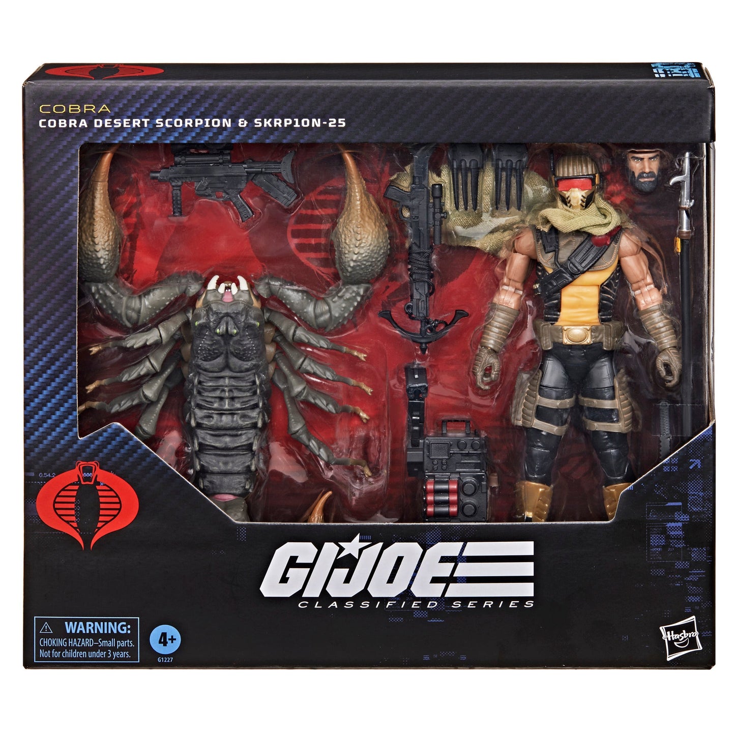 G.I. Joe Classified Series #180 Cobra Desert Scorpion & SKRP10N-25