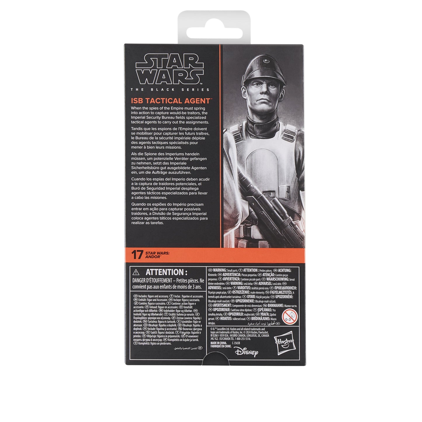 Star Wars The Black Series ISB Tactical Agent - Exclusive