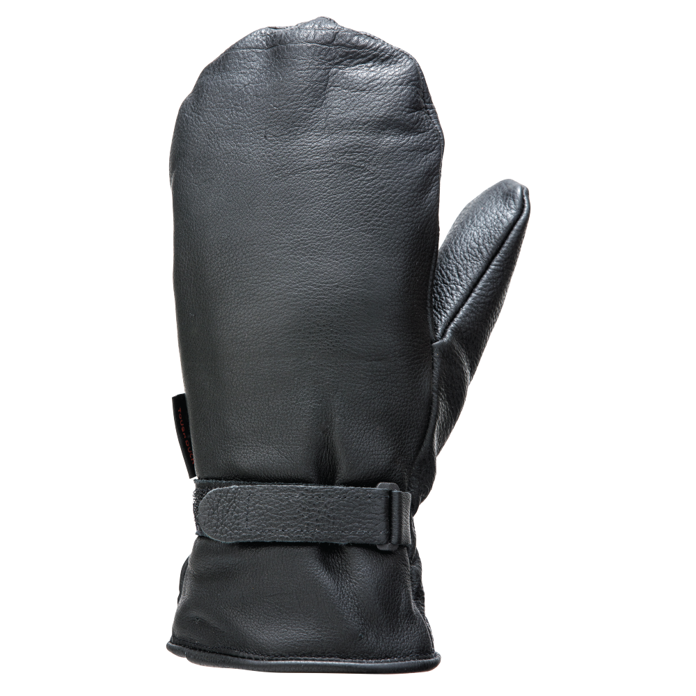 Tough Duck Leather Adjustable Pile-Lined Mitt (G353)